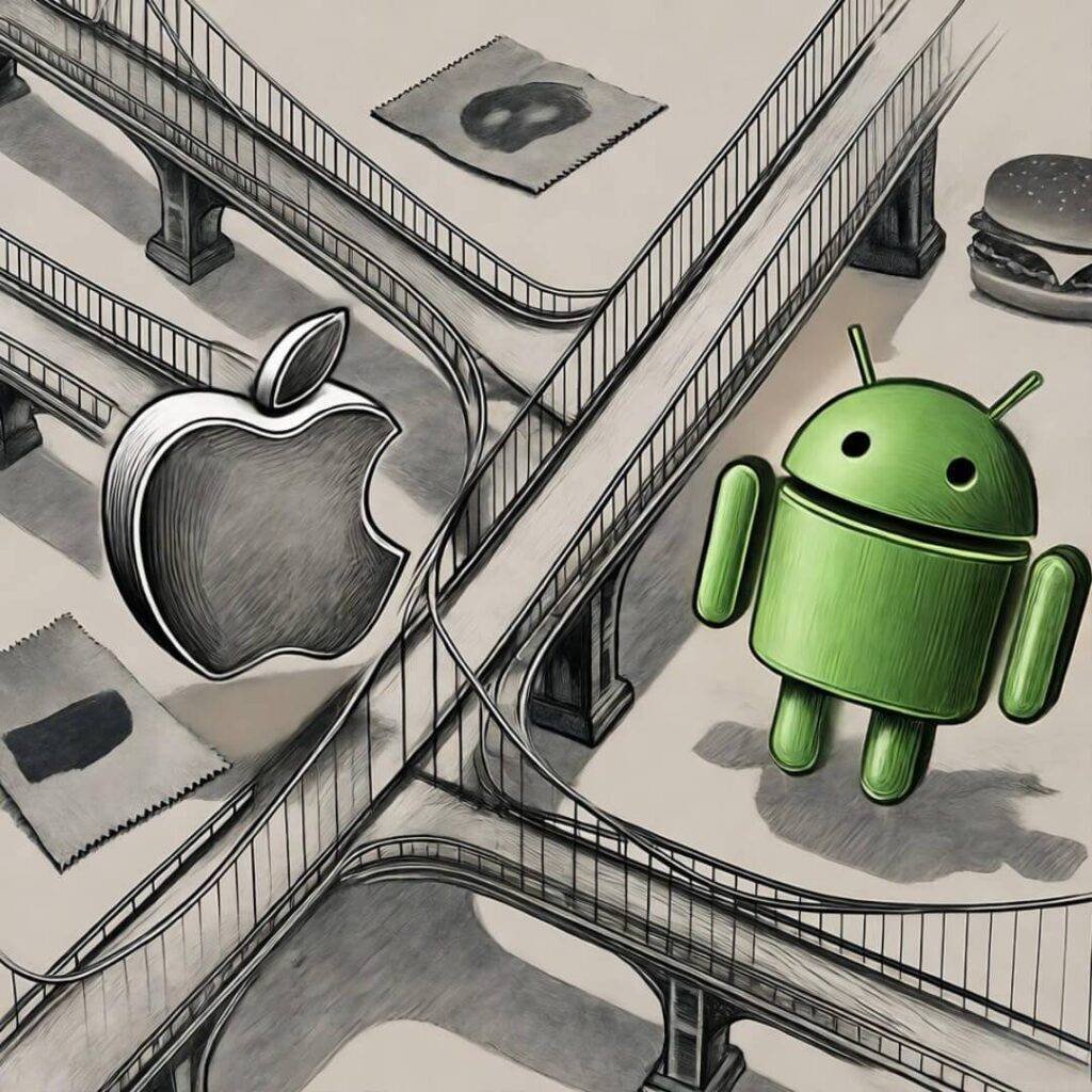 React Native bridging the gap in my half-eaten burrito-fueled dev session.