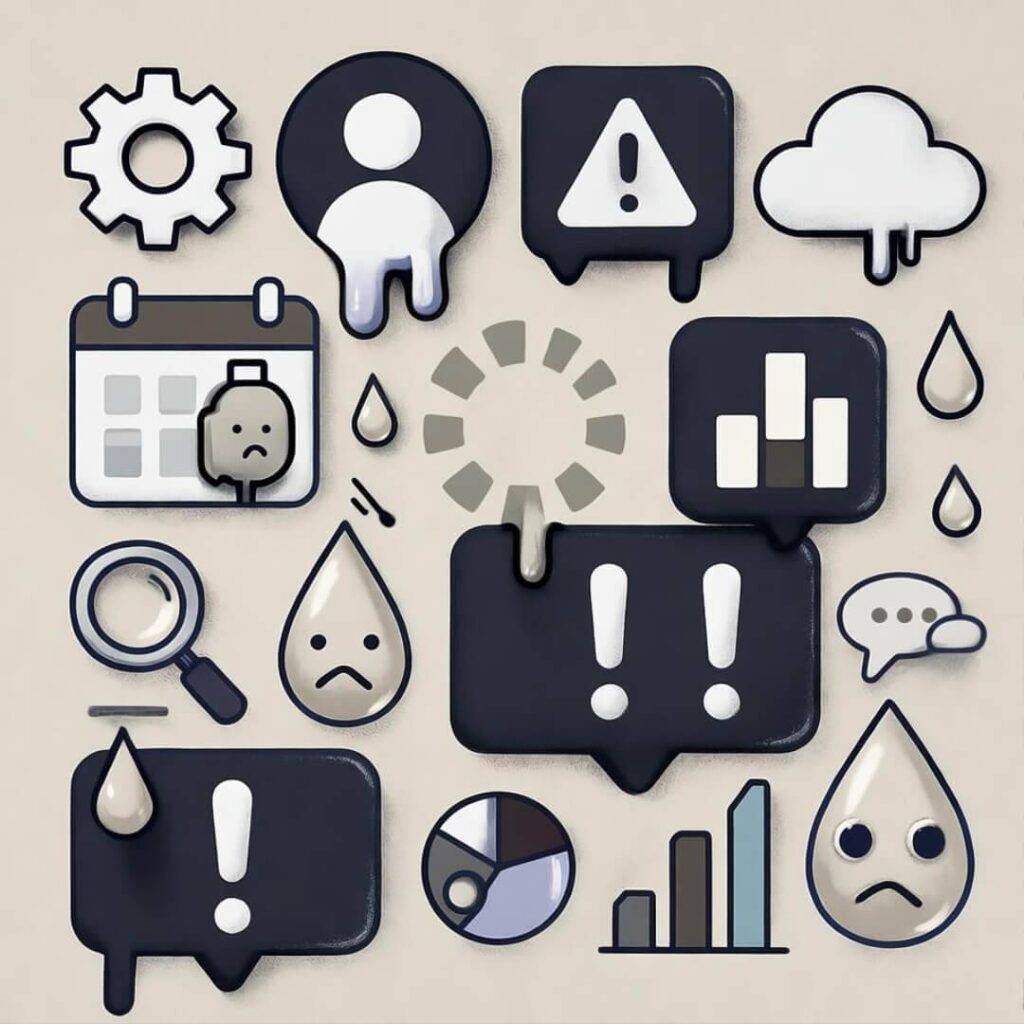 Alert pop-ups bury dashboard.