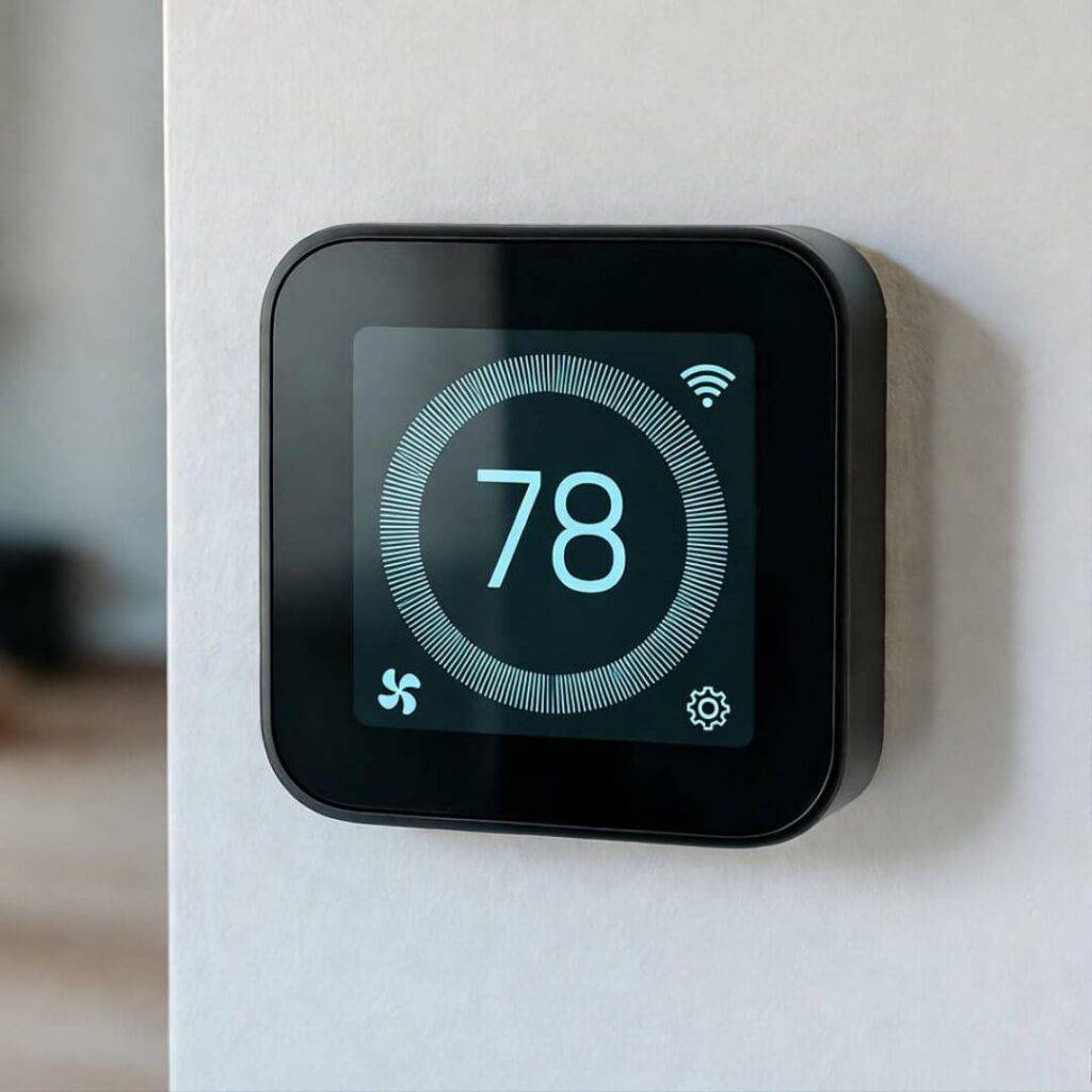 Thermostat cools me mid-meltdown.