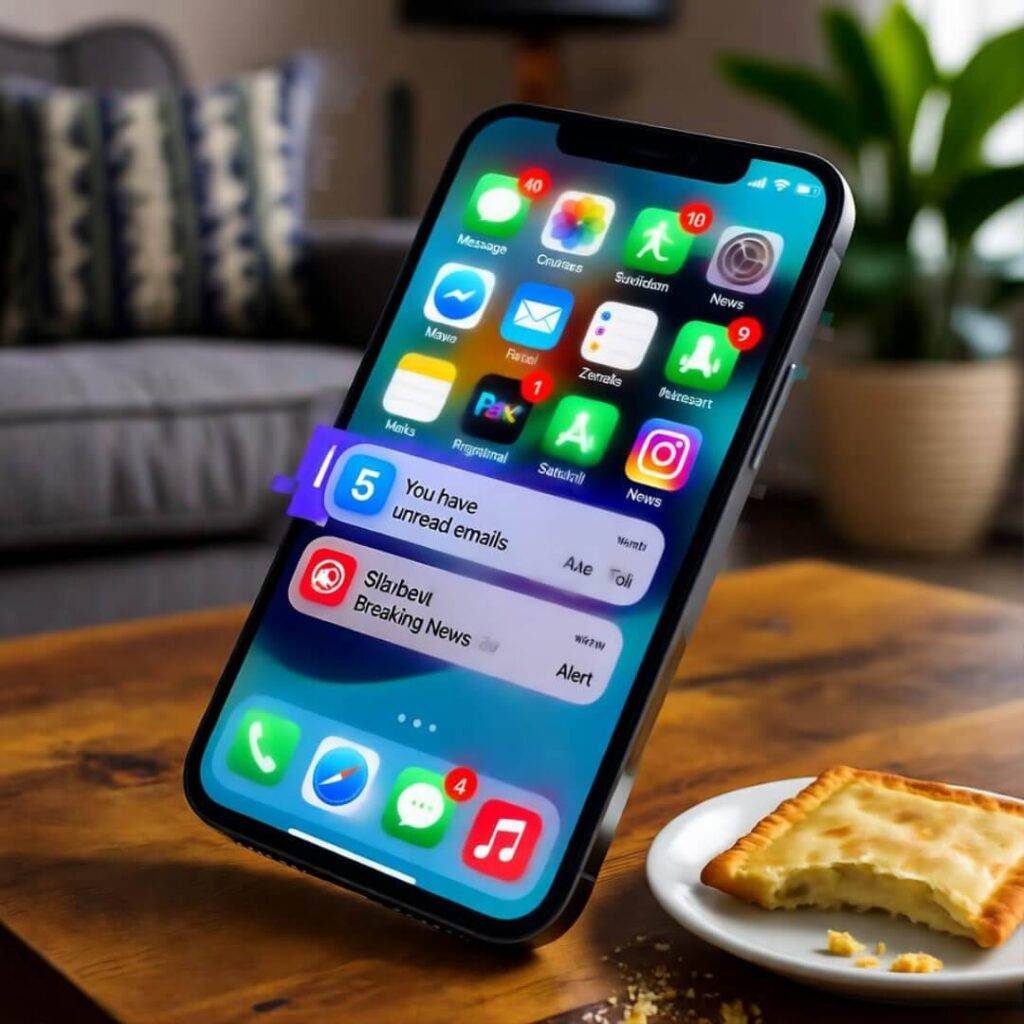 Pop-Tart ignored by app alerts.